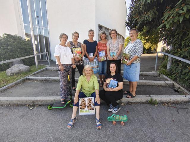 Das Team der Bücherei Schoren