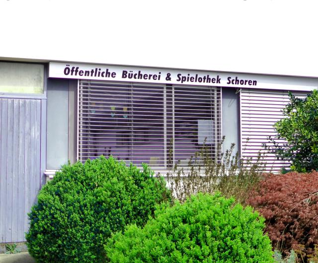 Bücherei Schoren von außen